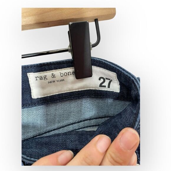 Rag & Bone Cate Mid-Rise Ankle Skinny in April Wash Size 27 - Picture 5 of 9